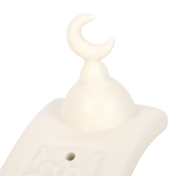 (PRE-ORDER) Geometric Crescent Moon Incense Ash Catcher