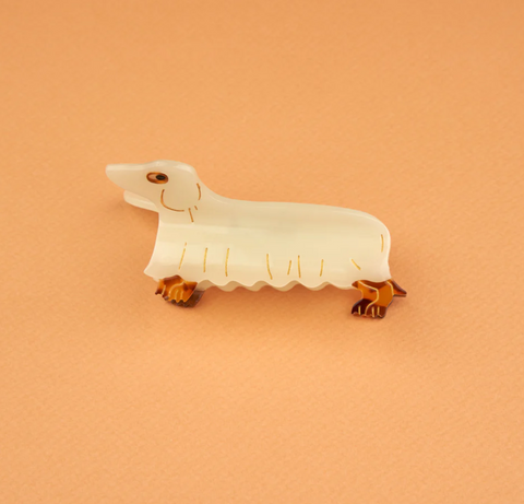 Ghost Dachshund Hair Claw