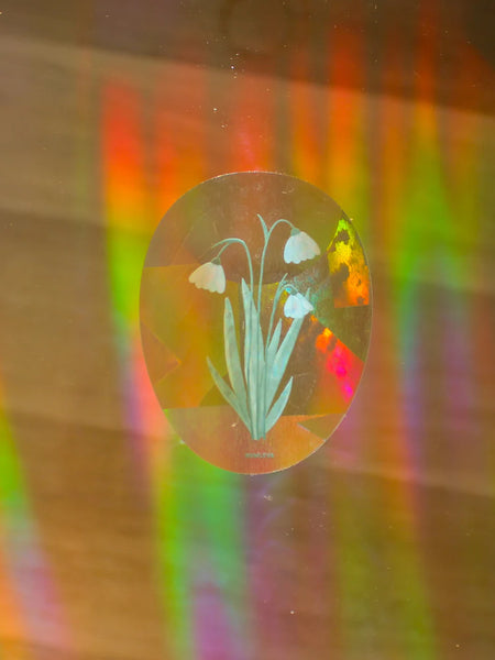 Snowdrop Suncatcher • Card Insert