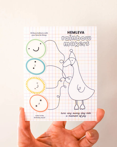 Suncatcher Party Favor • Card Insert