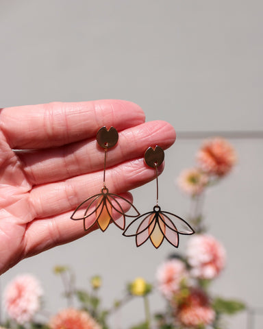 Lotus Flowers Earrings