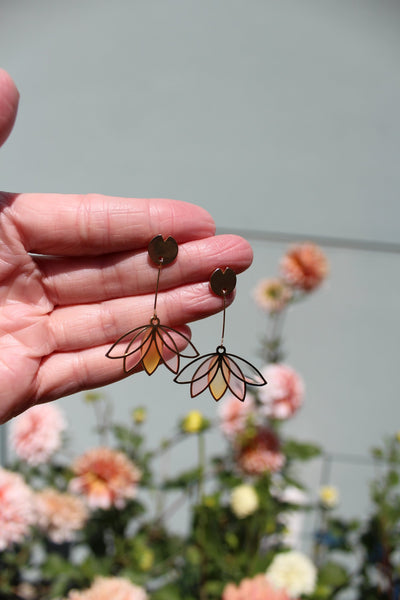 Lotus Flowers Earrings