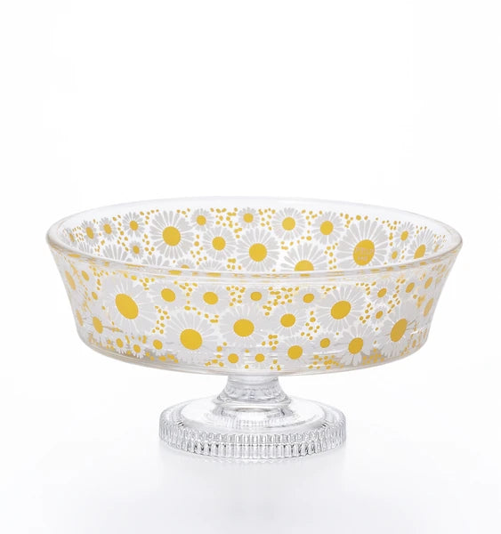 Aderia Retro Shallow Bowl with Stem