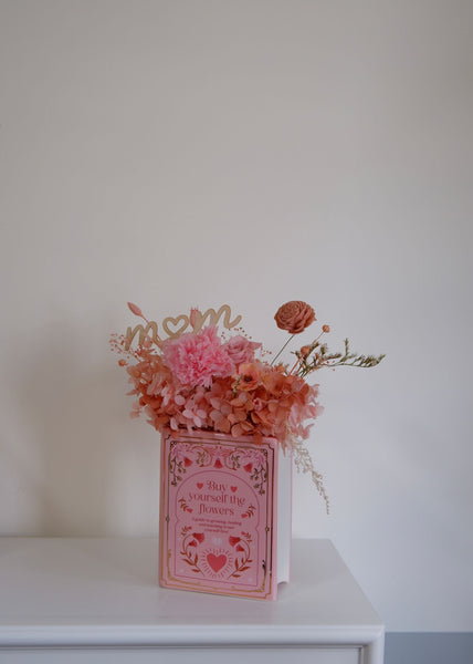 (HHP x First Sight Gift Set) Book Floral Vase
