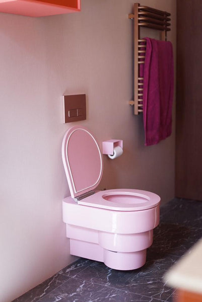 Praia - Toilet Paper Holder (Pink)