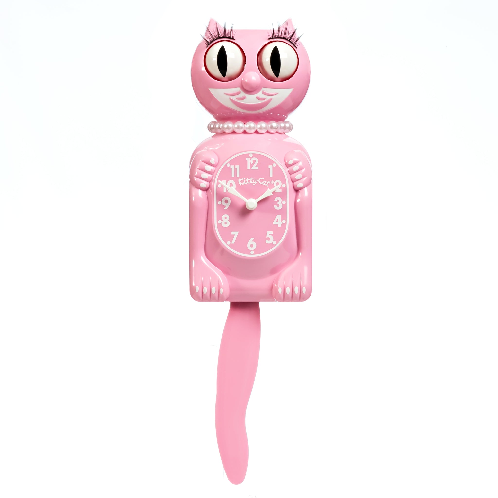 (PRE-ORDER) Pink Satin Miss Kitty-Cat Klock (Baby)