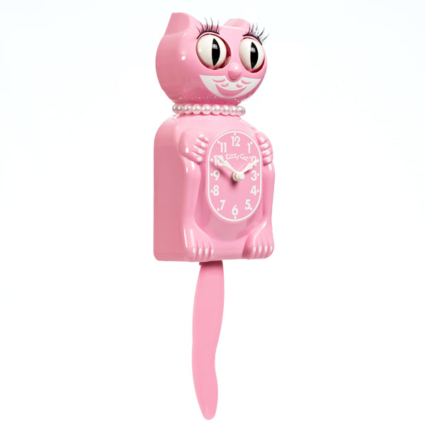 (PRE-ORDER) Pink Satin Miss Kitty-Cat Klock (Baby)