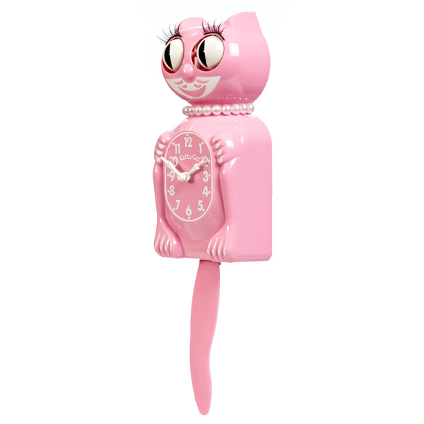 (PRE-ORDER) Pink Satin Miss Kitty-Cat Klock (Baby)