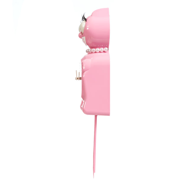 (PRE-ORDER) Pink Satin Miss Kitty-Cat Klock (Baby)