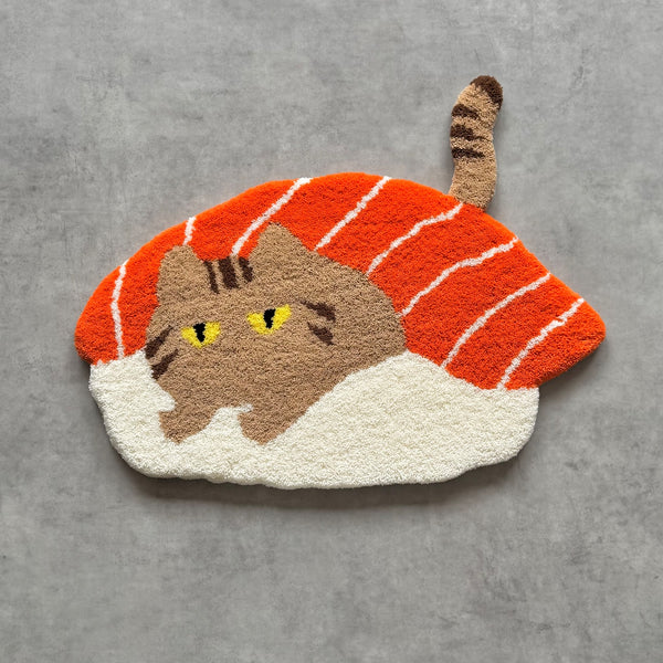 (PRE-ORDER) Sushi Cat Rug