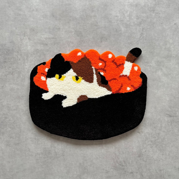 (PRE-ORDER) Sushi Cat Rug
