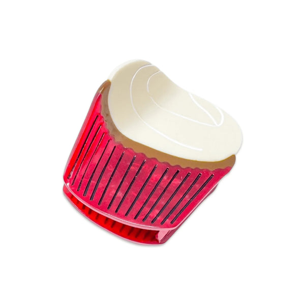 Red Velvet Cupcake Hair Claw