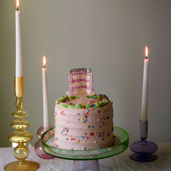 Confetti Birthday Cake Hair Claw