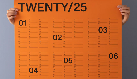 (PRE-ORDER) 2026 Wall Calendar - Yearly Edition