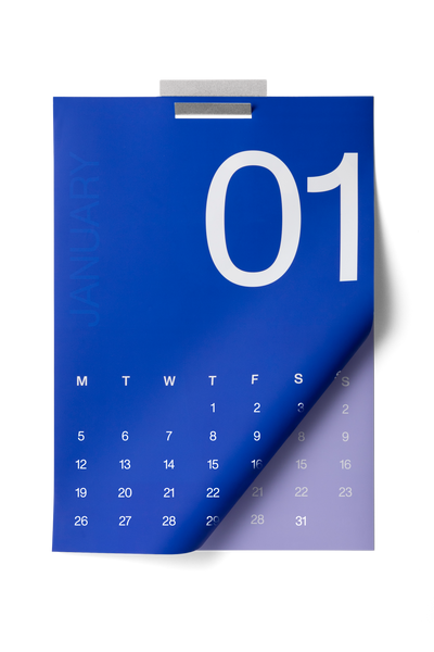 (PRE-ORDER) 2026 Wall Calendar - Monthly Edition