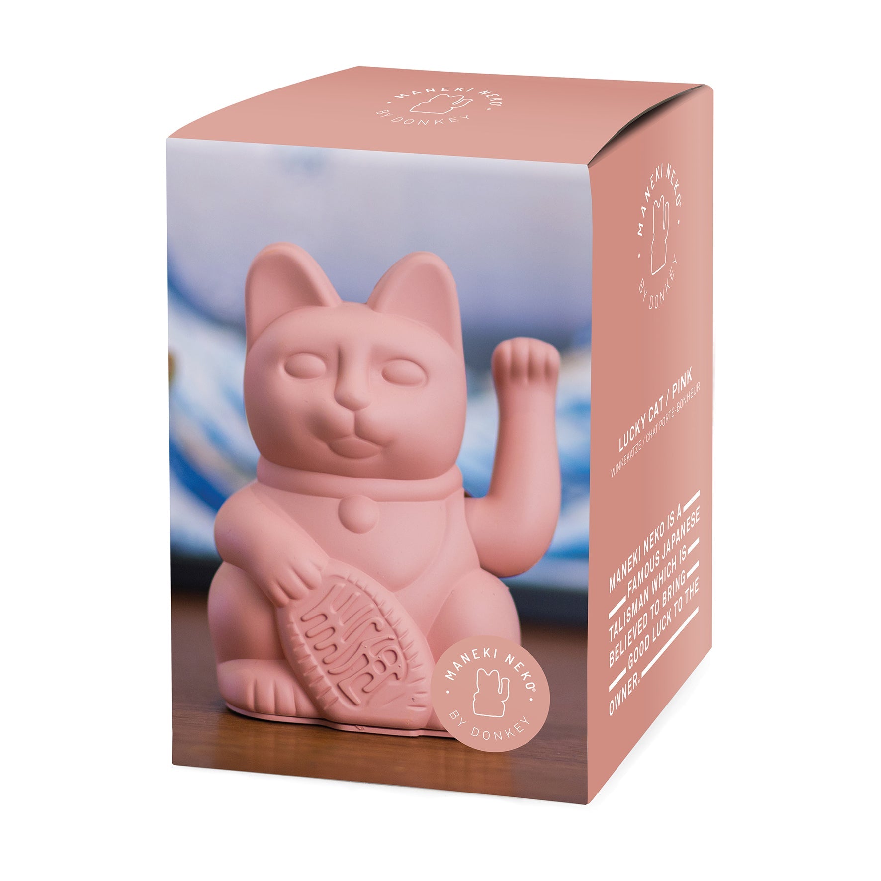 SECONDS SALE) Lucky Cat - Pink – heyhappypuff