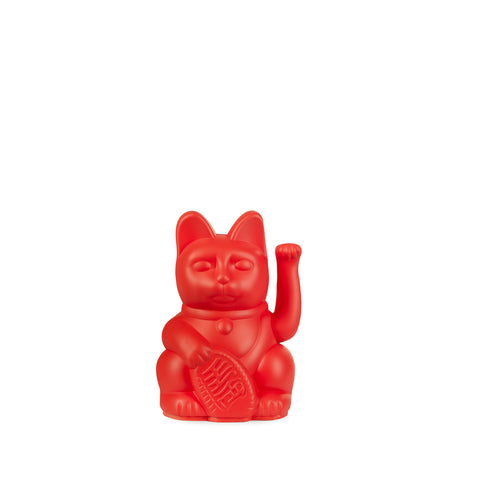 Mini Lucky Cat - Red