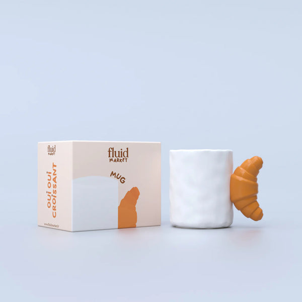 (SECONDS SALE) Croissant Mug