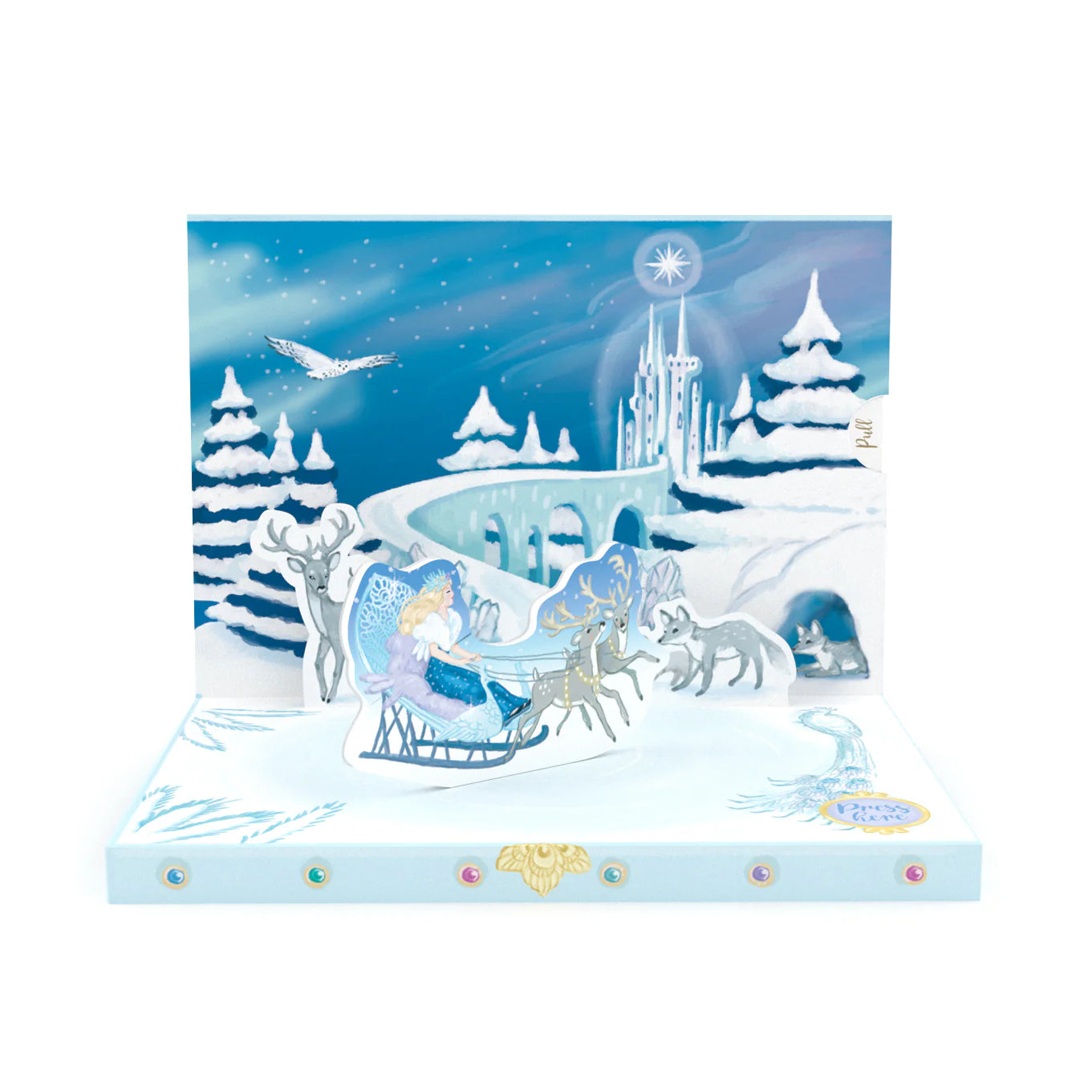 The Snow Queen Music Box Card - Available at Boutiques