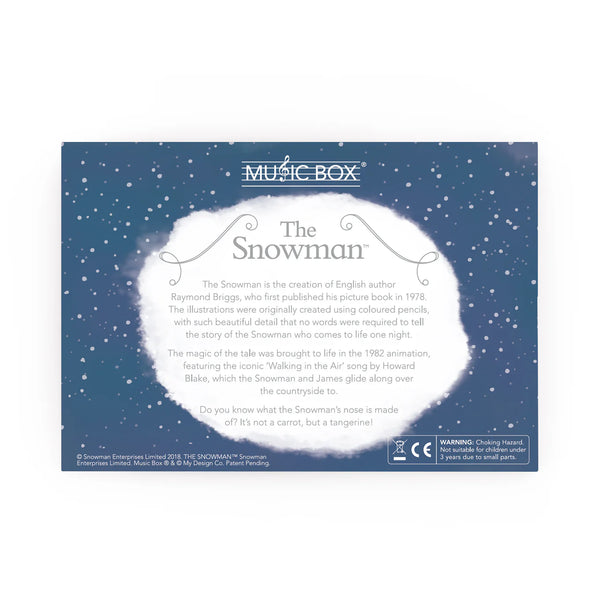 The Snowman Music Box Card