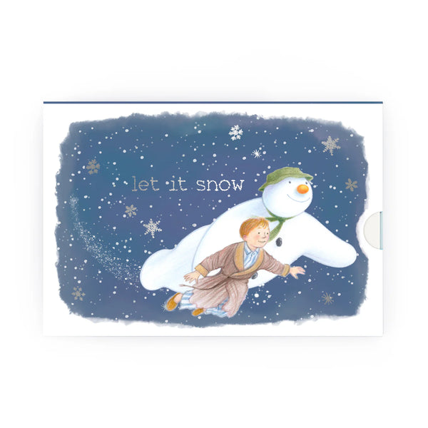 The Snowman Music Box Card