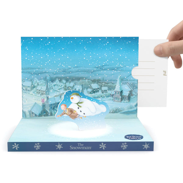 The Snowman Music Box Card