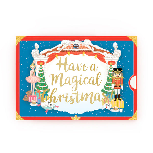 Christmas Eve The Nutcracker Music Box Card