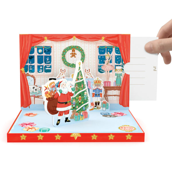 Christmas Eve The Nutcracker Music Box Card