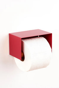 Praia - Toilet Paper Holder (Deep Red)