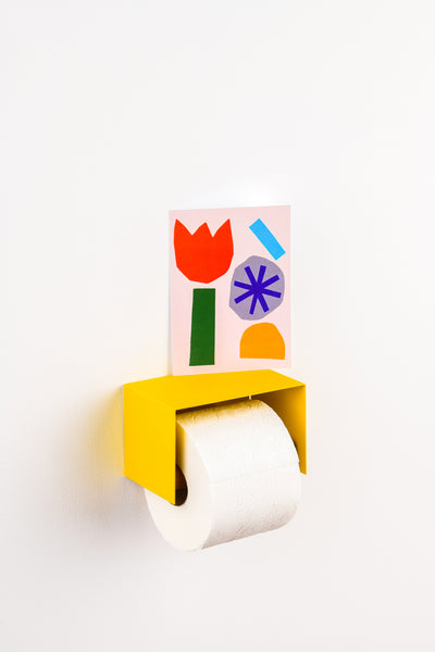 Praia - Toilet Paper Holder (Yellow)