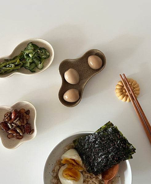 Nuts Mini Plates Gift Set (Brown)