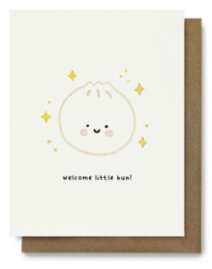 Welcome Little Bun Greeting Card