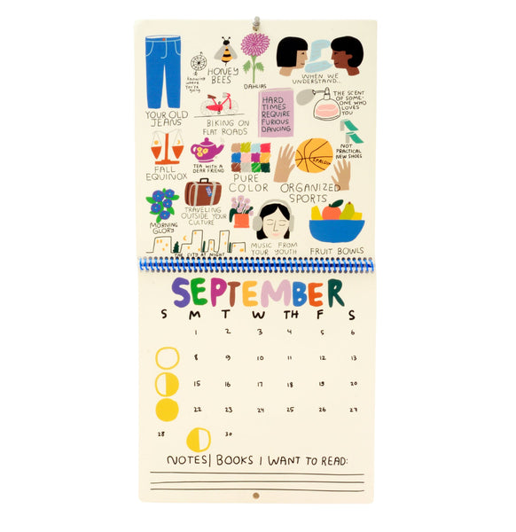 (PRE-ORDER) 2025 Only Good Things 12-Month Wall Calendar