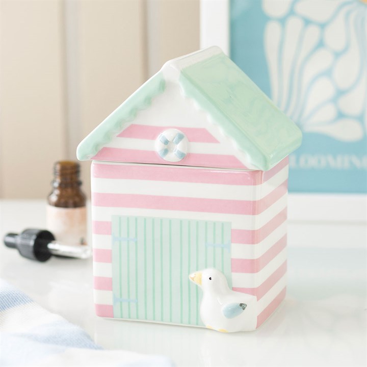 Pastel Beach Hut Oil Burner