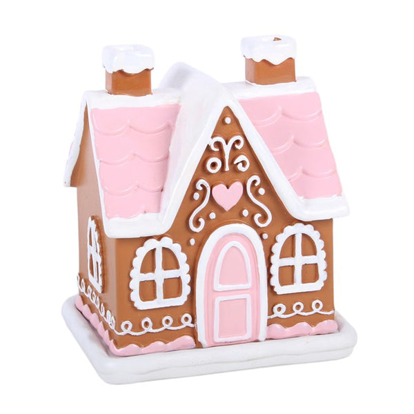 Sugarplum Gingerbread House Incense Cone Burner