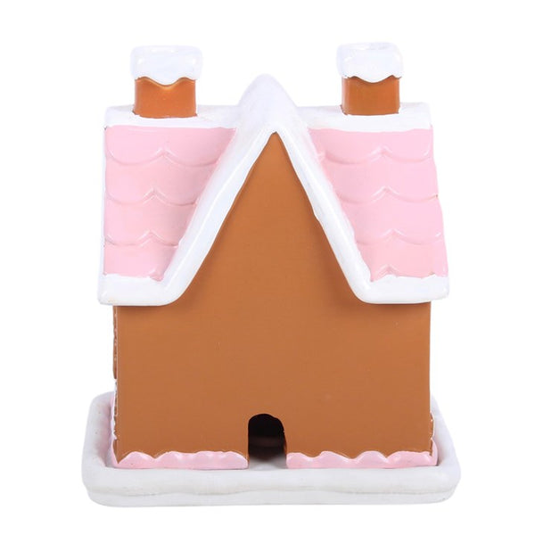 Sugarplum Gingerbread House Incense Cone Burner
