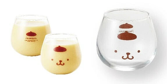 Character Rounded Bottom Glass Cup