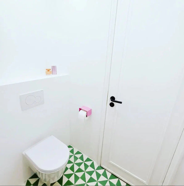 Praia - Toilet Paper Holder (Pink)