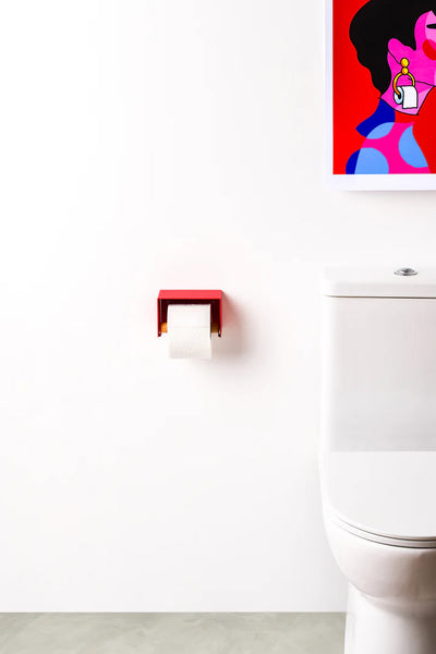 Praia - Toilet Paper Holder (Red)