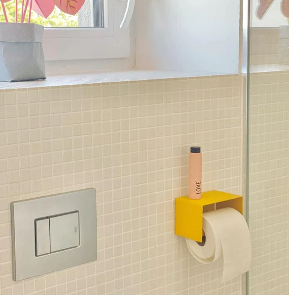 Praia - Toilet Paper Holder (Yellow)