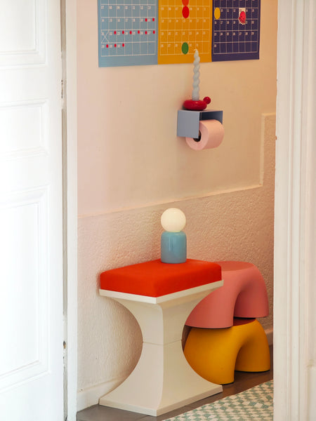 Praia - Toilet Paper Holder (Ice Blue)