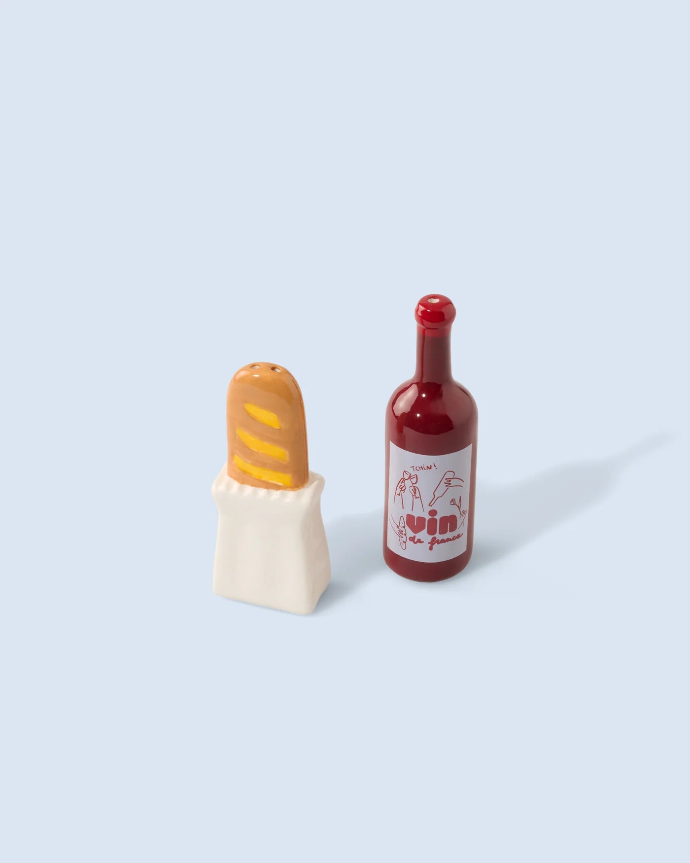 Baguette Salt and Pepper Shakers