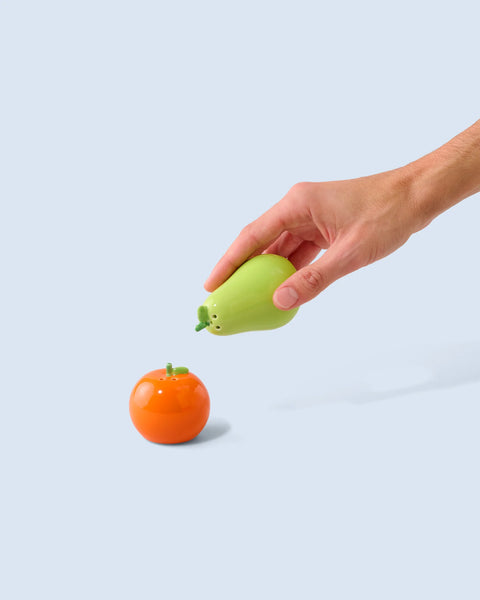 Pear & Orange Salt and Pepper Shakers