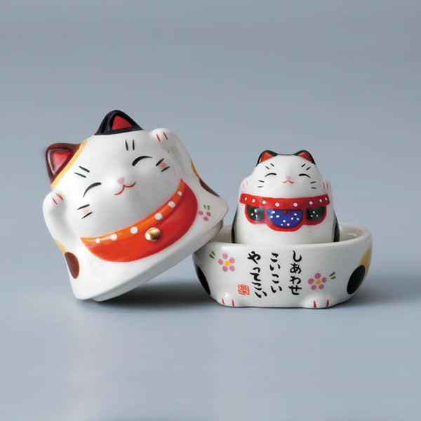 Lucky Cat Trinket Box - 2 Designs