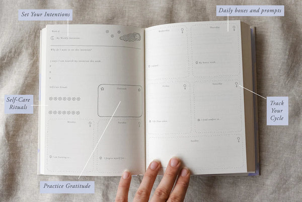 (PRE-ORDER) 'A Year of Coming Home' Guided Self-Love Journal (Second Edition)