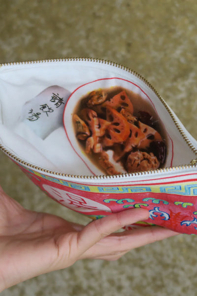 Homemade Soup Surprise Pouch Bag