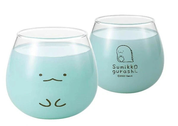 Character Rounded Bottom Glass Cup