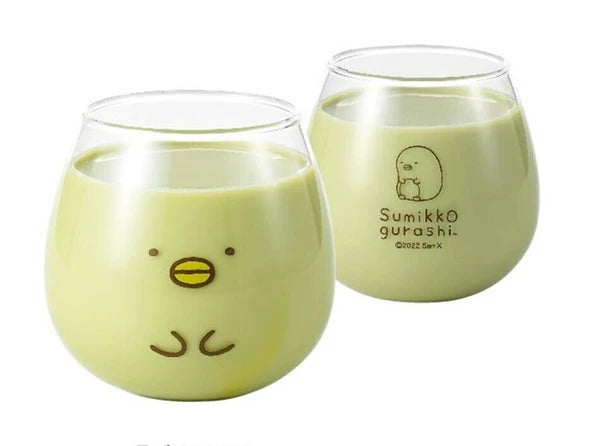 Character Rounded Bottom Glass Cup