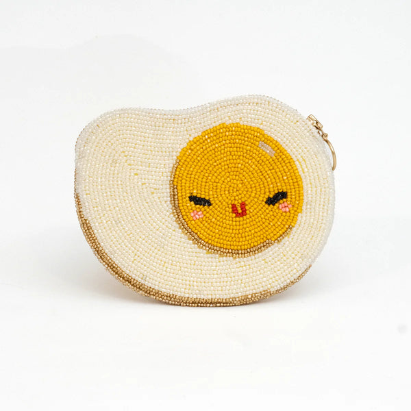 Sunny Egg Beaded Card Purse (Launching on 24th Jan at CNY Open Studio)
