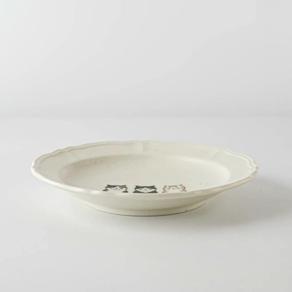 Three Little Cats Plate (Launching on 24th Jan at CNY Open Studio)